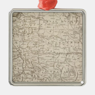 Poland, Shewing the Claims of Russia Metal Ornament