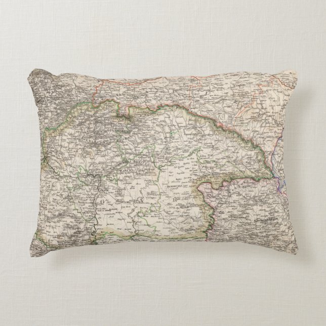 Poland, Slovakia Accent Pillow (Front)