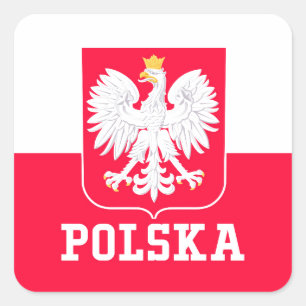 Poland Square Sticker