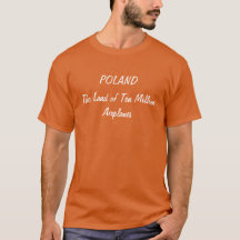 poland tourism tshirt