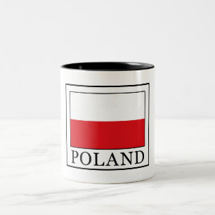 Poland Two-Tone Coffee Mug