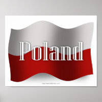 Poland Waving Flag