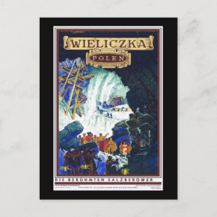 Poland Wieliczka Postcard