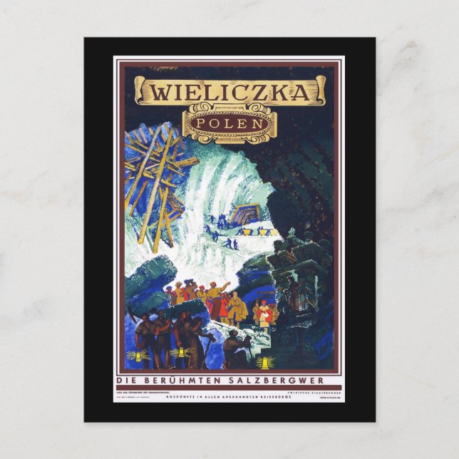 Poland Wieliczka Postcard (Front)