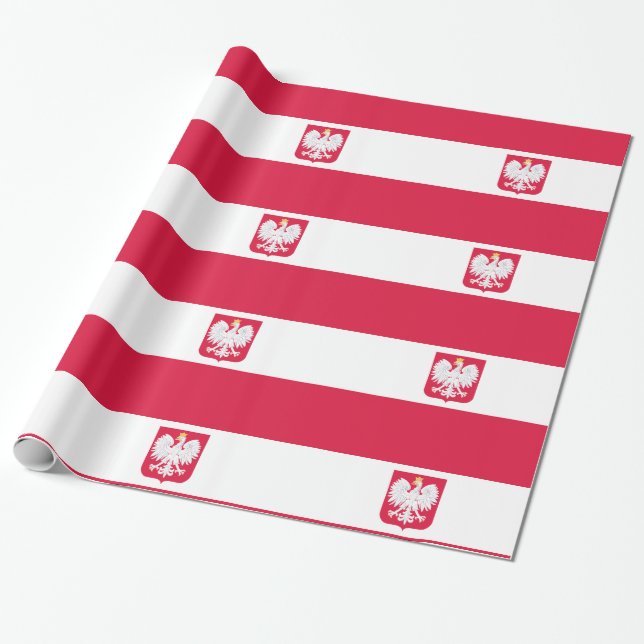 Poland Wrapping Paper (Unrolled)