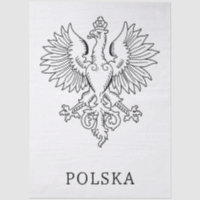 Poland's White Eagle Contemporary State Emblem