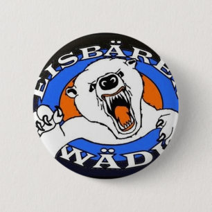 polar bear 2 inch round button