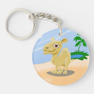 Polar Bear and Camel Keychain