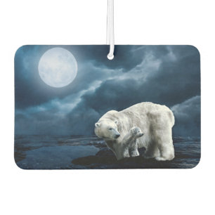 Polar Bear and Cub Air Freshener