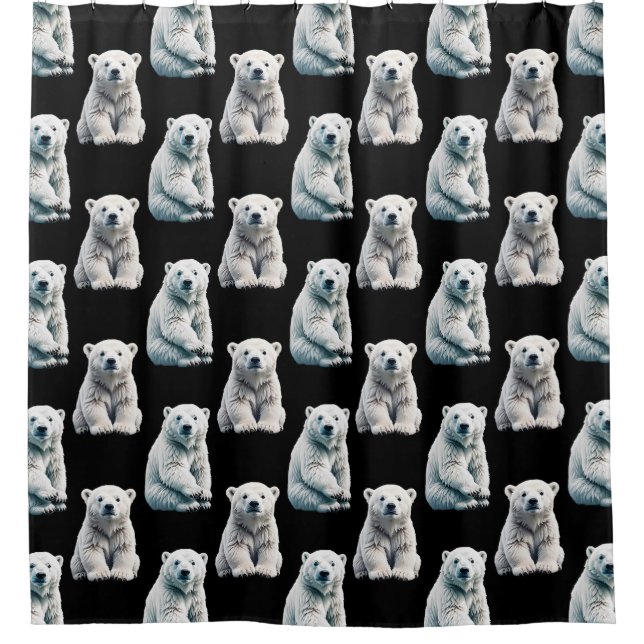Polar Bear Animal Pattern Design  (Front)