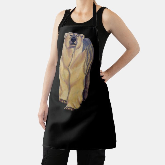 Polar Bear Apron Bear Art Aprons & Bear Gifts (Insitu)