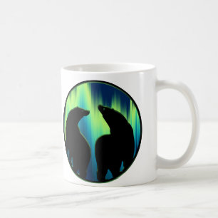 Polar Bear Art Beer Mug First Nations Coffee Cup
