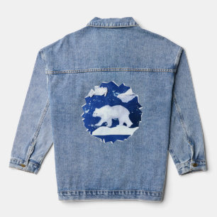 Polar Bear "Art by Kids" Denim Jacket