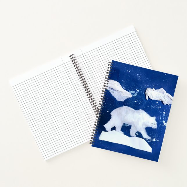 Polar Bear "Art by Kids" Notebook (Inside)
