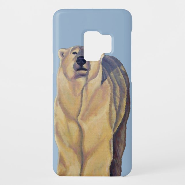 Polar Bear Art Galaxy Case Bear Bears Gifts (Back)