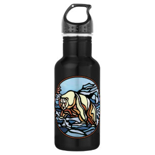 Polar Bear Art Native Bear Art 532 Ml Water Bottle