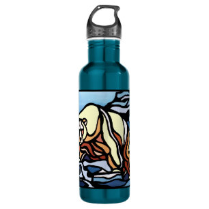Polar Bear Art Native Bear Art 710 Ml Water Bottle