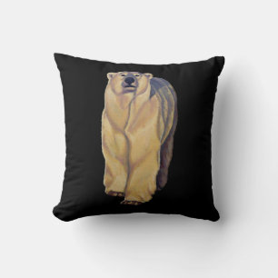 Polar Bear Art Pillow Bear Decor Bears Pillow
