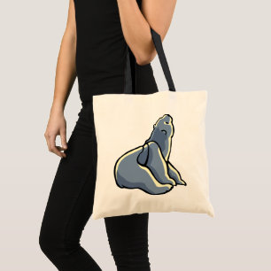 Polar Bear Art Tote Bag Native Bear Art Bags