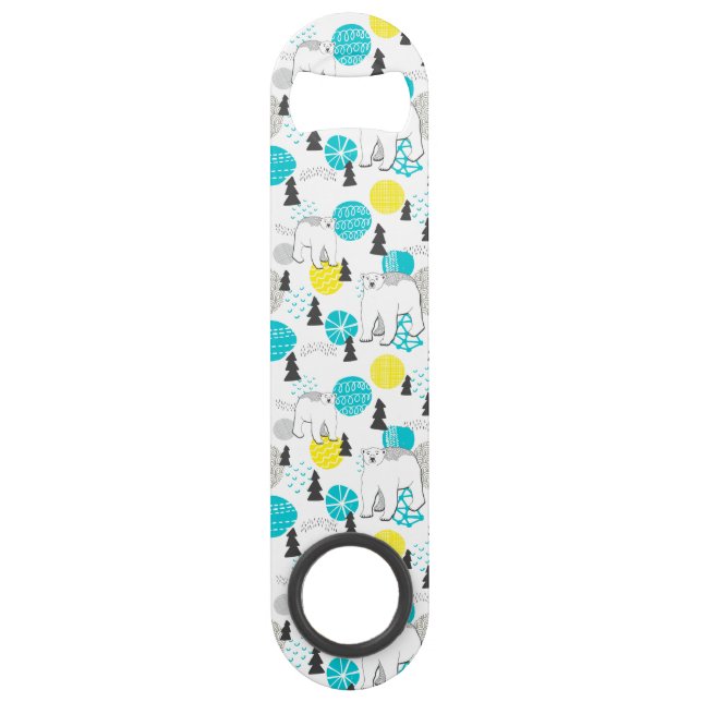 Polar bear bar key (Front)