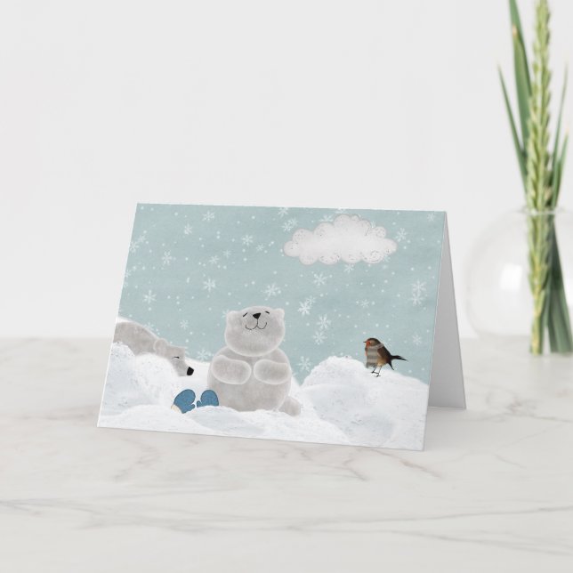Polar Bear Card (Front)