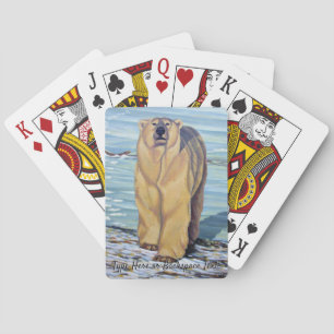 Polar Bear Cards Personalized Bear Playing Cards
