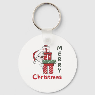 Polar Bear Christmas Gift Winter Animals Polar Keychain