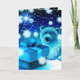 Polar bear Christmas Holiday Card