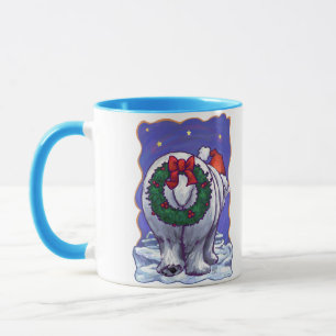 Polar Bear Christmas Mug