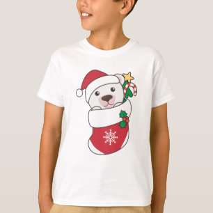 Polar Bear Christmas Snow Winter Animals Polar T-Shirt