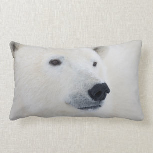 Polar Bear Churchill Lumbar Pillow