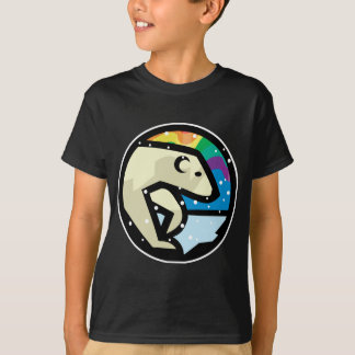 polar bear circle design T-Shirt