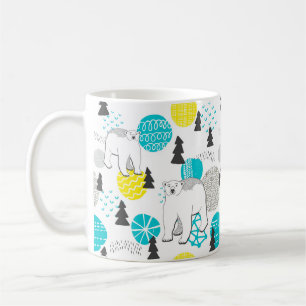 Polar bear coffee mug