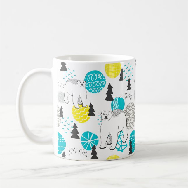 Polar bear coffee mug (Left)