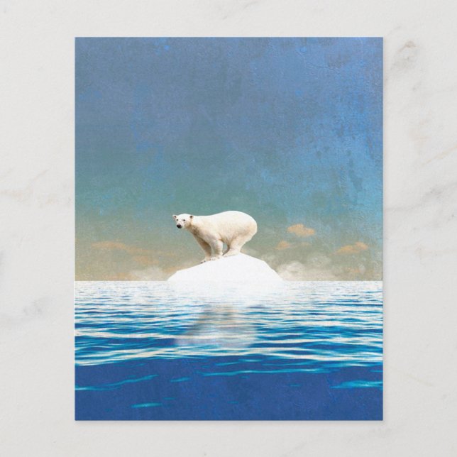 Polar Bear Decor | Art for Home Office Flyer (Front)