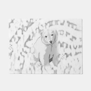 Polar Bear Door Mat