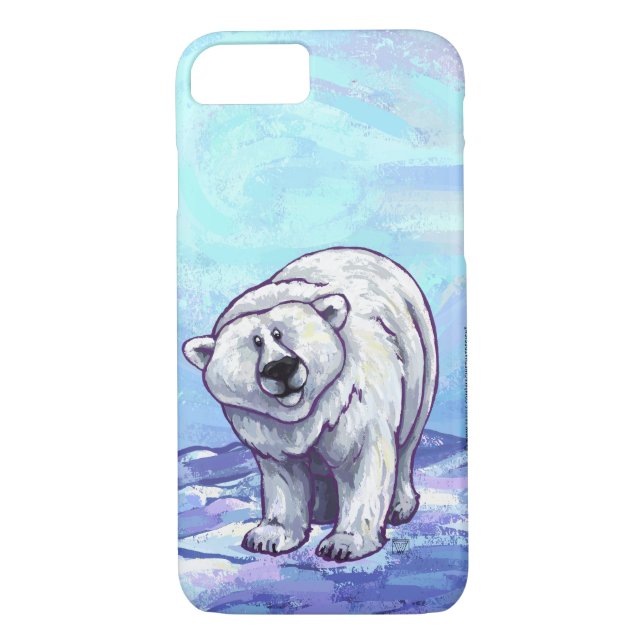 Polar Bear Electronics Case-Mate iPhone Case (Back)