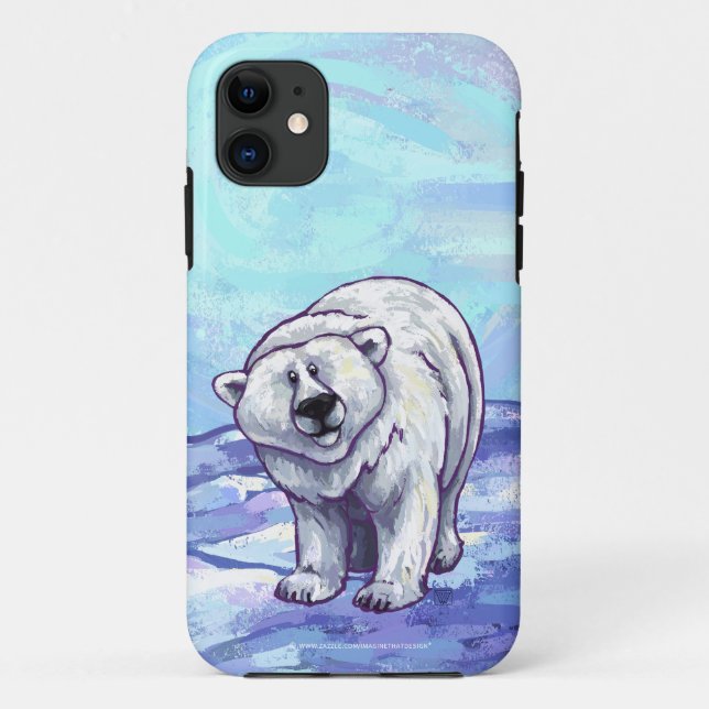 Polar Bear Electronics Case-Mate iPhone Case (Back)