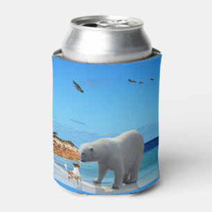 Polar Bear Encounter, Can Cooler
