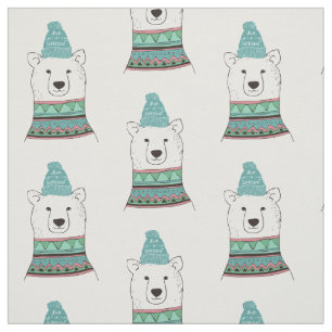 Polar Bear Fabric