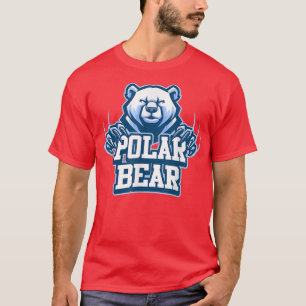Polar Bear Fan Team Supporter Sports Animal Wildli T-Shirt