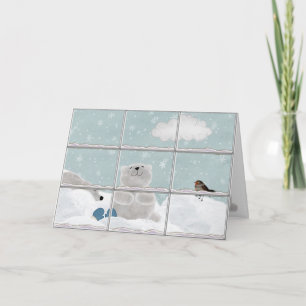 Polar Bear Get Well Card