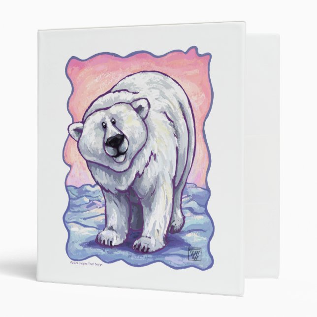 Polar Bear Gifts & Accessories Binder (Front/Inside)