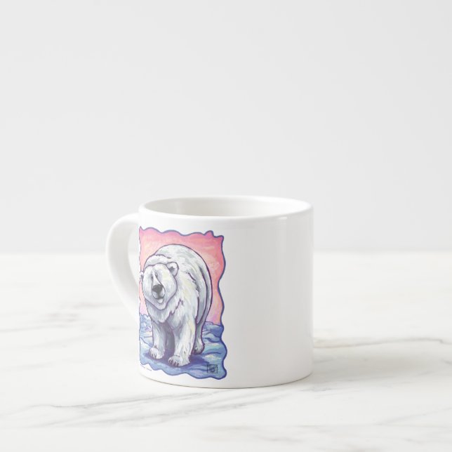 Polar Bear Gifts & Accessories Espresso Cup (Front Left)