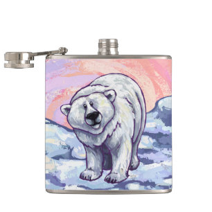 Polar Bear Gifts & Accessories Hip Flask