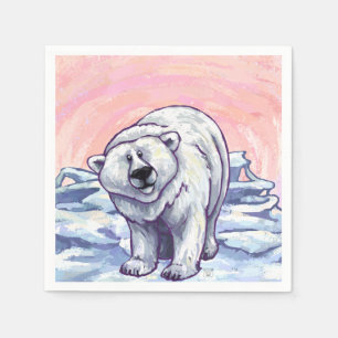 Polar Bear Gifts & Accessories Napkin