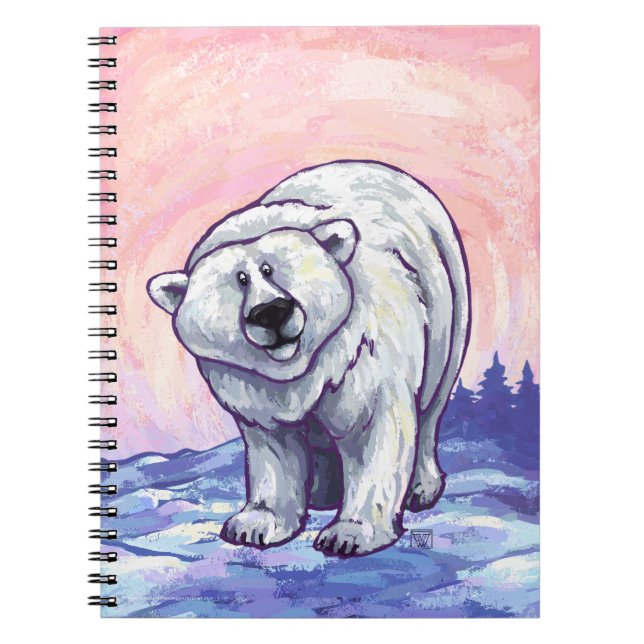Polar Bear Gifts & Accessories Notebook (Front)