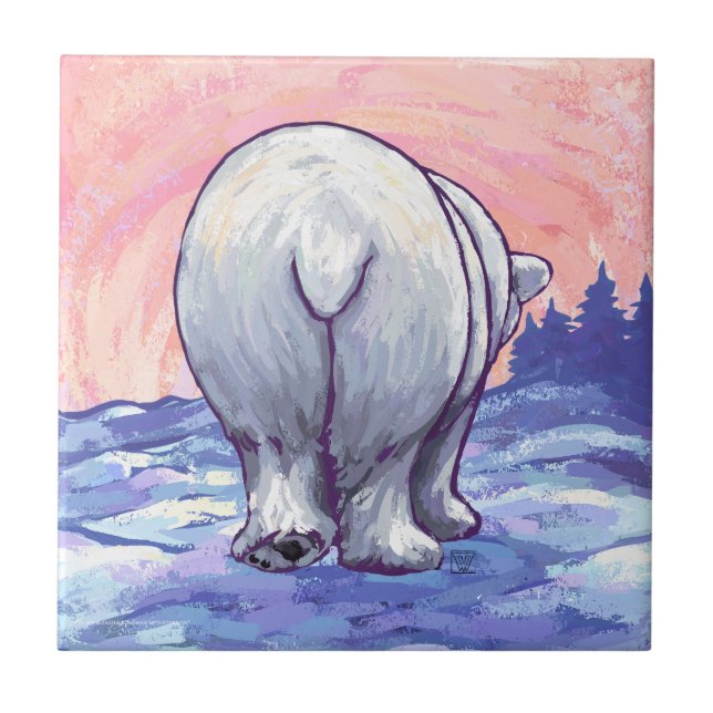 Polar Bear Gifts & Accessories Tile (Front)