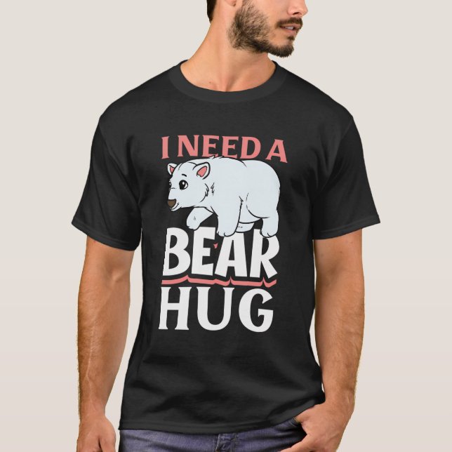 Polar Bear Global Warming Artic Seal Hunting Ursus T-Shirt (Front)
