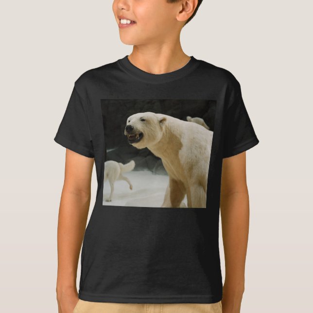 Polar Bear Grin  T-Shirt (Front)